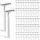 100 Pieces Disposable Razors Bulk for Women Individually Wrapped Twin Blades Shaving Razor Women Razors for Shaving Safety Hotel Guest House Travel Home Use Portable, White