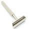 Parker 78R Double Edge Safety Razor with 5 Safety Razor Blades, Women &amp; Men&rsquo;s Safety Shaving Razor, Reusable Razor, Plastic Free &ndash; Satin Chrome