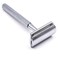 Parker 78R Double Edge Safety Razor with 5 Safety Razor Blades, Women &amp; Men&rsquo;s Safety Shaving Razor, Reusable Razor, Plastic Free &ndash; CHROME