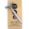 Parker 78R Double Edge Safety Razor with 5 Safety Razor Blades, Women &amp; Men&rsquo;s Safety Shaving Razor, Reusable Razor, Plastic Free &ndash; CHROME