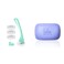 Billie Razors for Women Shave Kit &ndash; Razor + 4 x 5-Blade Razor Refills + Magnetic Holder &ndash; Minty &amp; Body Buffer - Pre-shave Exfoliating Bar - 3.5 oz