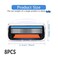 8PCS Blades Refills for Fusion 5 Razor, Extra Smooth 5 Layered Razors Refills, Razor Blades Men