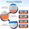 8PCS Blades Refills for Fusion 5 Razor, Extra Smooth 5 Layered Razors Refills, Razor Blades Men
