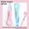 2 Pack Replacement Razor Handle Compatible with Venus only, Pink