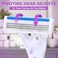 48 Count Women's Disposable Razors Bulk Purple 3 Blade Razor for Women Sensitive Skin Bikini Line Razor Travel Razor for Women Bathing Hotel Travel