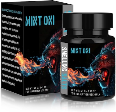 Smelling Salts-Powerlifting Smelling Salt -Strong Ammonia Inhalant for Athletes (mint-1pc)