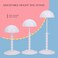 Wig Stand - Plastic Wig Stand 2 Packs Portable Foldable Wig Hat with Velvet Cover Holder Height Adjustable (12-18.8 Inches) Easy to Install Support Wig Display Stand (white)