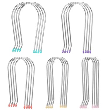 20pcs Hot Roller Clips for Electric Rollers,Assorted Hot Roller Clips Replacements,Hot Roller Pins,Electric Rollers Clips Travel Hot Roller Securing Clips,5 Sizes (0.75",1",1.25",1.5",1.75")