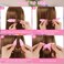8pcs Pillow Rollers for Hair,8.1 X 1.38 In Pillow Curlers,Soft Sponge Pillow Rollers for Long, Short, Thick &amp; Thin Hair Spiral Curls Hair Styling Rollers (4colors)