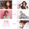 Heatless Curls Headband Adjustable Heatless Hair Curler, Removable Claw Design No Heat Curling Rod Headband Lazy Hair Curler for Long Hair, DIY Hair Rollers Styling Tool for Women Girls Curls Wave