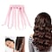 Heatless Curls Headband Adjustable Heatless Hair Curler, Removable Claw Design No Heat Curling Rod Headband Lazy Hair Curler for Long Hair, DIY Hair Rollers Styling Tool for Women Girls Curls Wave