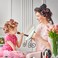 Big Self-Grip Hair Rollers with Stainless Steel Duckbill Clips for Long, Medium Hair and Volume