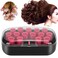 Yosoo Hair Perm Rods, 15pcs Electric Hot Rollers with Instant Heat, Clip Travel Hot Rollers for Long and Short Hair, 30mm, Pink (8ead9545-a6a7-4304-aaf7-72995c9eeadd)