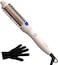 K&amp;K 1.25 inch Thermal Brush Volumizing Brush Heated Curling Ceramic Tourmaline Ionic Curling Iron Quick Heating Makes Dual Voltage Travel-Friendly Straightening Round Design 30S Heating up