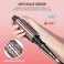 Thermal Brush, Heated Round Brush &amp; Curling Iron with Ceramic Ionic Technology, Hair Tools for Volumizing &amp; Styling, Travel-Friendly Hot Comb with Adjustable Temperature
