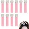10 PACK Volumizing Hair Root Fluffy Clips, Lift Tool Heatless DIY Curler for Long and Short Hair (Pink)
