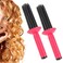 Hair Curler, Resin Material, Hair Fluffy Curling Roll Comb, Anti-Slip Curling Wand Hairstyling Tools, Portable Round Spin Brush Kit for Salon Home Personal Use
