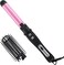[Upgraded] AmoVee Rotating Curling Iron, 1.25 Inch Auto Ceramic Curling Iron, Adjustable Temps 180 &deg;F to 410 &deg;F, Dual Voltage, A Valentines Day Gifts for Her (Long Clip)