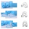 20 Pcs 2.5cm/1inch Foam Sponge Hair Rollers Soft Foam Hair Styling Curlers Small Flexible Sleeping Curlers Not Hurt Hairdressing Curlers Perm Rods Wave Curlers Hair Styling Tools for Women Girls