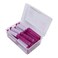 20pcs Hair Perm Rods Fluffy Perming Rod Hair Roller Curler Hairdressing Tool Kit(Purple ) Styling Tools &amp; Appliances (Purple)