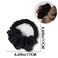 2PCS Heatless Hair Curler,Heatless Curls Overnight,Hair Curlers to Sleep in,Soft Sleepyties for Hair,Lazy Scrunchie Rollers Hairdresser Tools,no Heat Curls for Long Hair，Curling Scrunchie(Black）