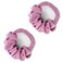 2PCS Heatless Hair Curler,Heatless Curls Overnight,Hair Curlers to Sleep in,Soft Sleepyties for Hair,Lazy Scrunchie Rollers Hairdresser Tools,no Heat Curls for Long Hair，Curling Scrunchie(PINK）