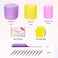 38Pcs Hair Rollers Set,Hair Rollers for Blowout Look, Self Sticky Hair Curlers, Jumbo Large Medium Sizes for Short Long Hair,with18 Rollers 18 Metal Clips &amp; Comb &amp; Storage Bag (Gift Pack)