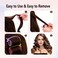 38Pcs Hair Rollers Set,Hair Rollers for Blowout Look, Self Sticky Hair Curlers, Jumbo Large Medium Sizes for Short Long Hair,with18 Rollers 18 Metal Clips &amp; Comb &amp; Storage Bag (Gift Pack)