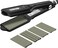 DSHOW Hair Crimper for Women Girls, Hair Straightener with 4 Interchangeable Titanium Ceramic Flat Crimping Iron Plates