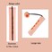 Perm Rods Large Hair Rollers for Natural Long Short Hair Styling Tool Hair Curlers Beige Color
