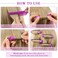 60 Pieces Cold Wave Non-Slip Rods Set - 3 Sizes Plastic Heatless Perming Curlers for Women's Natural, Long, Medium, and Short Hairstyles