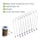 Hot Roller Clips Replacement Kit - 8 Securing Pins for 1 1/4" Curlers and Rollers