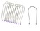 Hot Roller Clips Replacement Kit - 8 Securing Pins for 1 1/4" Curlers and Rollers