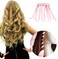 Pink Heatless Curling Rod Headband, 2025 New Upgraded Eight Claw Design Heatless Curler with Removable &amp; Adjustable Heatless Curls
