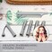 48 Pieces Hair Perm Rods Short Cold Wave Rods Plastic Perming Irons Hair Curling Rollers Curlers with Steel Pintail Comb Rat Tail Comb for Hairdressing Styling Supplies(0.59 Inch,Gray)