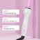 DAN Technology Curling Wand, Hair Wand Curling Iron, 3/4 inch, Temperature Adjustable, Tourmaline Impregnated Ceramic Barrel, Dual Voltage, 60 min Shut Off