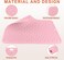 AMIJEAL Oversize Silicone Heat Resistant Mat for Hair Tools: Curling Irons, Flat Irons, Hair Straightener, Portable Travel Hot Tools Pad Cover(14.2" x 11.0")