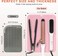 AMIJEAL Oversize Silicone Heat Resistant Mat for Hair Tools: Curling Irons, Flat Irons, Hair Straightener, Portable Travel Hot Tools Pad Cover(14.2" x 11.0")