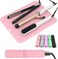AMIJEAL Oversize Silicone Heat Resistant Mat for Hair Tools: Curling Irons, Flat Irons, Hair Straightener, Portable Travel Hot Tools Pad Cover(14.2" x 11.0")