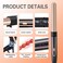 Curling Iron Hair Curler with 5 Interchangeable Barrel Curlings Wand Set with Hair Brush Styling Tool Women Gift for Wife Wavy Curl Salon Ceramic Tourmaline barra de cera para (Champaign Gold V2731)