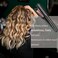 Double Barrel Curling Iron Wand, Wavy Crimper for Short Hair