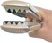 Hair Crimper Straightening Iron Professional 1.5 inch Plate Crimper Hair Tool Corrugation Iron Hair Curler Titanium Flat Iron Adjustable Temperature Corn Perm Corrugated Curler Gold