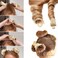 NuAngela Hair Rollers Set, 6Pcs Satin Heatless Curling Rod Headband, Heatless Curls with Cap for All Hair Types, No Heat Curling Flexi Rod