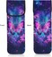 Purple Butterfly Curling Iron Sleeve Travel Heat Resistant Flat Iron Cover Portable Hair Straightener Travel Holder Bag Cute Travel Hair Accessories Organizer
