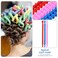 20pcs Spiral Perm Tool Hair Curler for Short Hair Women Hair Roller Hair Curling Tools Perm Rods for Hair Perm Rods for Women Spiral Perm Rods Hair Curlers Hair Rollers
