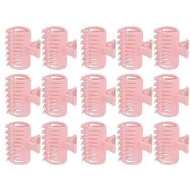 Hot Roller Clips 15pcs Hair Curler Claw Roller Diy Curly Hairstyle Hair Curling Tool For Women Girls [1#]