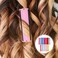 DOITOOL Heated Hair Curlers and Rollers - 100pcs Curly Styling Tools for No Heat Curls, Reusable Hair Perm Supplies