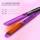 DORISILK 500 Degree High Temp Professional Hair Straightener，15s Fast Heating Ceramic Flat Iron ，2 in 1 Hair Straightener and Curler，Plasma Flat Iron Get Frizz-Free ，Dual Voltage for Travel Purlpe