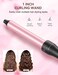 Hair Curling Wand Iron 1-Inch: LANDOT Clip Free Hair Curler - Professional Detachable Curling Wand for Natural Curls - Includes Heat Resistant Silicone Mat &amp; Glove