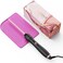 LANDOT Small Pencil Curling Wand Iron: 9mm Clip Free Hair Curler - Professional 3/8 Inch Curling Wand for Tight Curls - Includes Heat Resistant Silicone Mat &amp; Glove